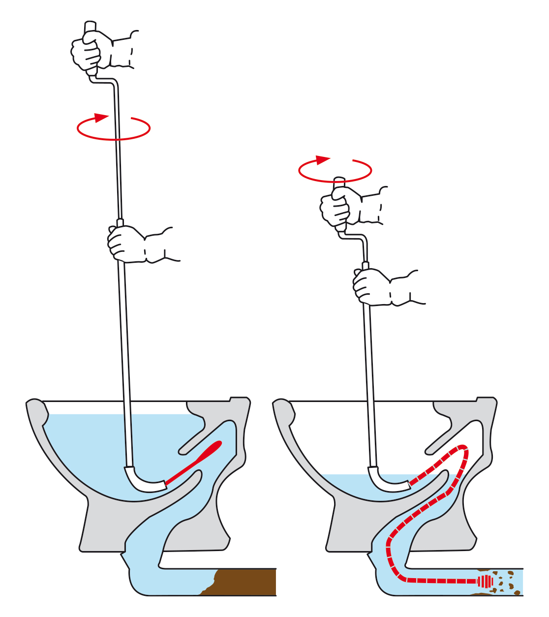 Débouchage toillettes