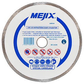 180016 - Disque grès cérame 200 mm, BR 25.4/22.2 mm