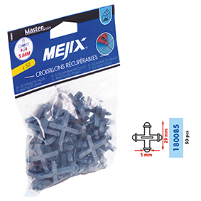 180085 - Recoverable spacers 5 mm x 50 pcs