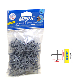 180109 - Croisillons réutilisables ECO 4 mm x100
