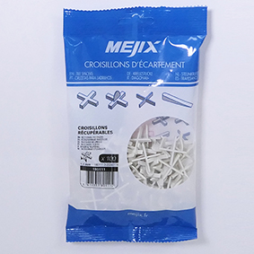 180111 - Croisillons réutilisables ECO 1,5 mm x100