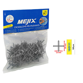 180111 - Croisillons réutilisables ECO 1,5 mm x100