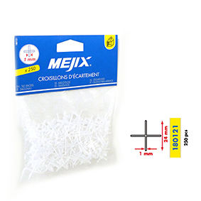 180121 - Spacers 1 mm x 250 pcs