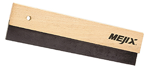 180214 - Raclette manche bois caoutchouc 400 mm