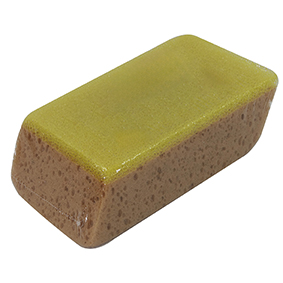 185283 - Eponge biseautée avec dos à gratter